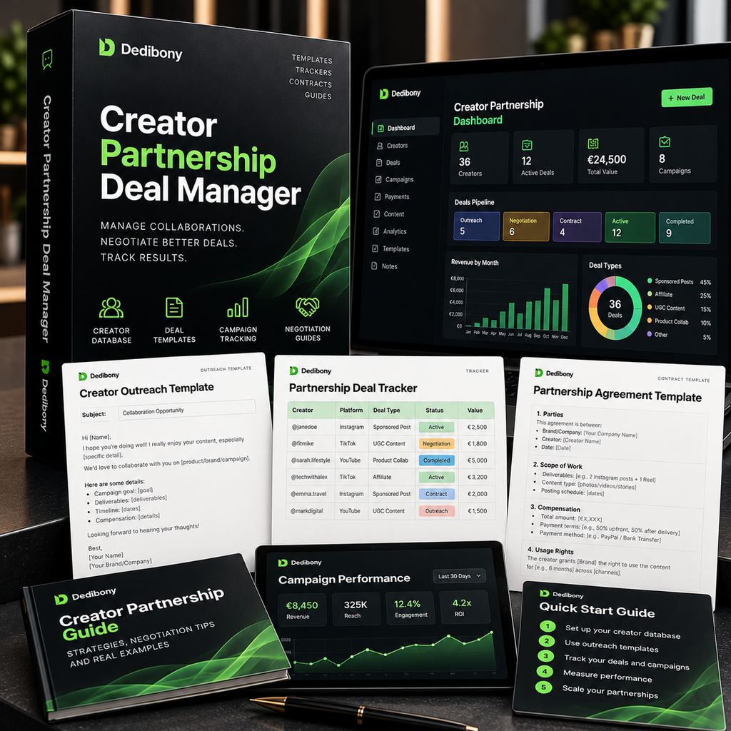 Creator Partnership Deal Manager