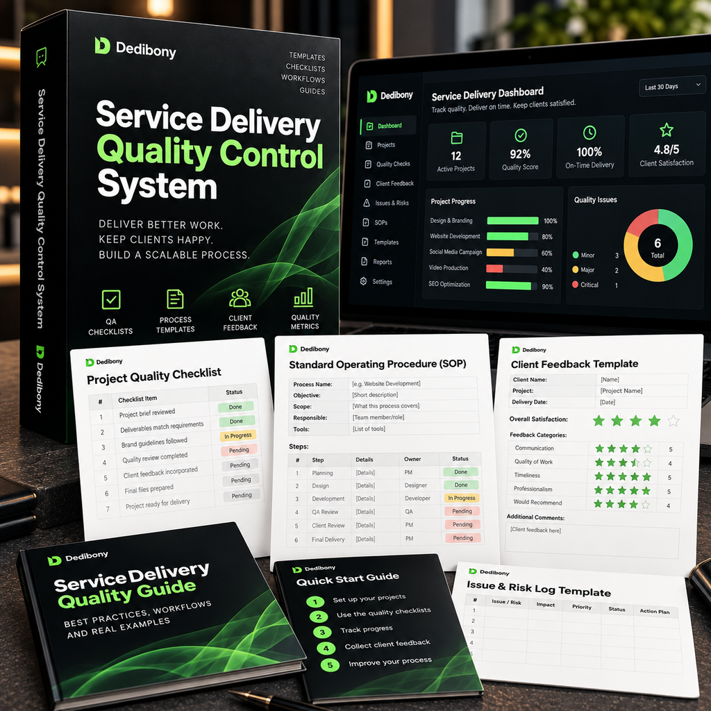 Service Delivery Quality Control System