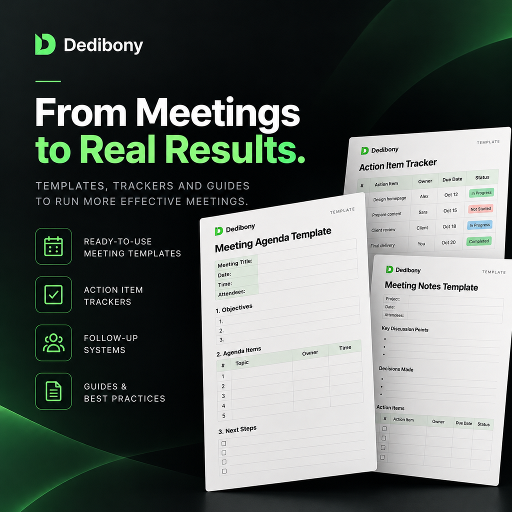 Meeting-to-Action Operating Kit